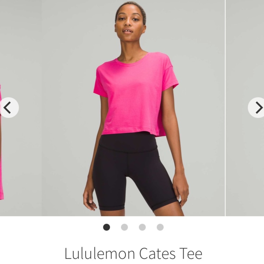 Lululemon NWT T-Shirt Short Sleeve Pink